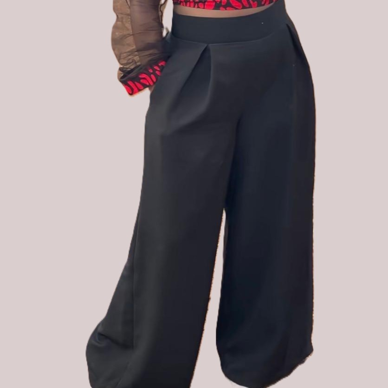 Wide-Leg Trousers