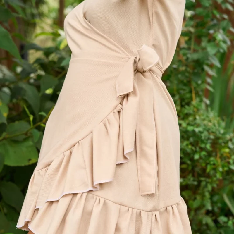 Silk Wrap Dress